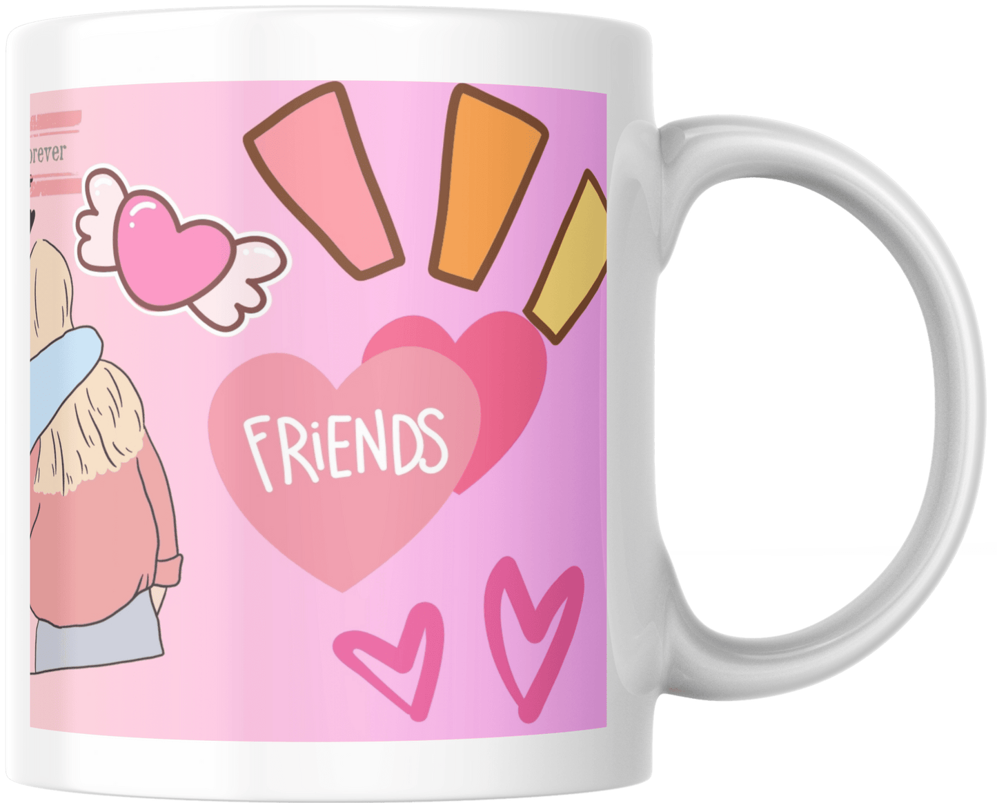 11oz Best Friend Forever Mug - B