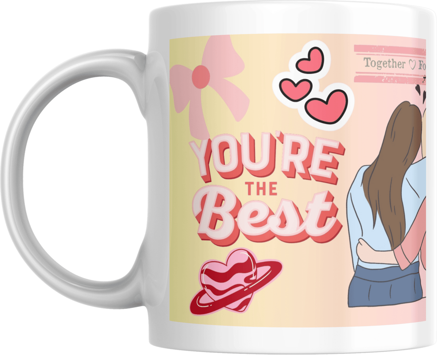 11oz Best Friend Forever Mug - B