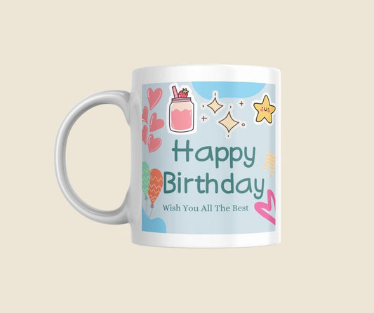 11oz Happy Birthday Mug - B