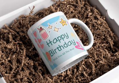 11oz Happy Birthday Mug - B