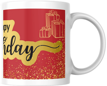 11oz Happy Birthday Mug - C