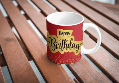 11oz Happy Birthday Mug - C