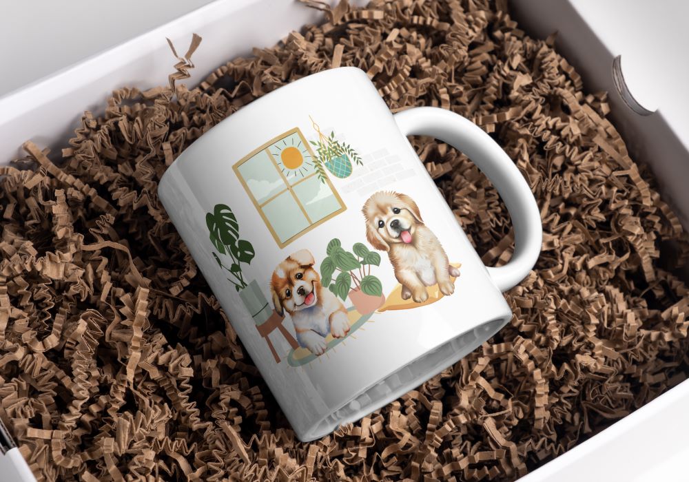 11oz Puppy Mug - The Gift Menu