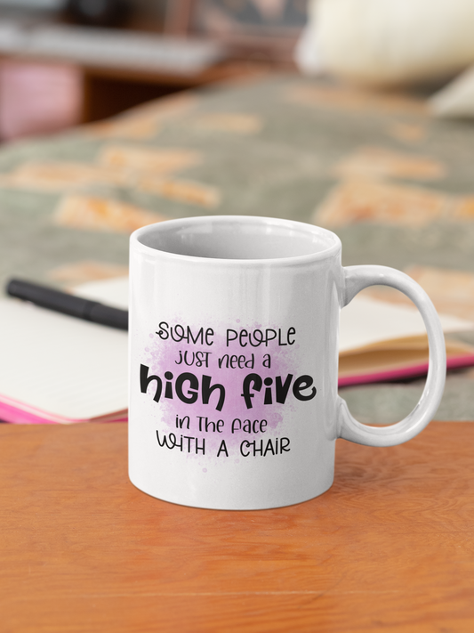 11 oz white ceramic mug sarcasm #016