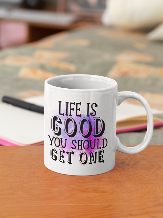 11 oz white ceramic mug sarcasm #020