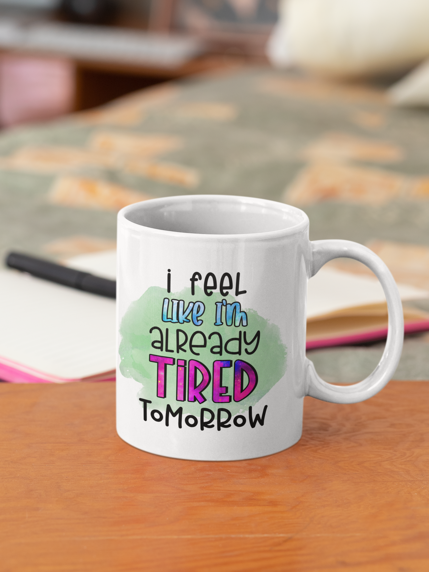 11 oz white ceramic mug sarcasm #008